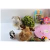 Image 5 : Assorted Plush Toys, Barbie Dolls, Exerciser and Kids' Toys