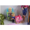 Image 8 : Assorted Plush Toys, Barbie Dolls, Exerciser and Kids' Toys