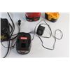 Image 4 : Wireless Skil 12V Drill, Battery, DeWalt & Ryobi Battery Chargers - As Is