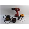 Image 7 : Wireless Skil 12V Drill, Battery, DeWalt & Ryobi Battery Chargers - As Is