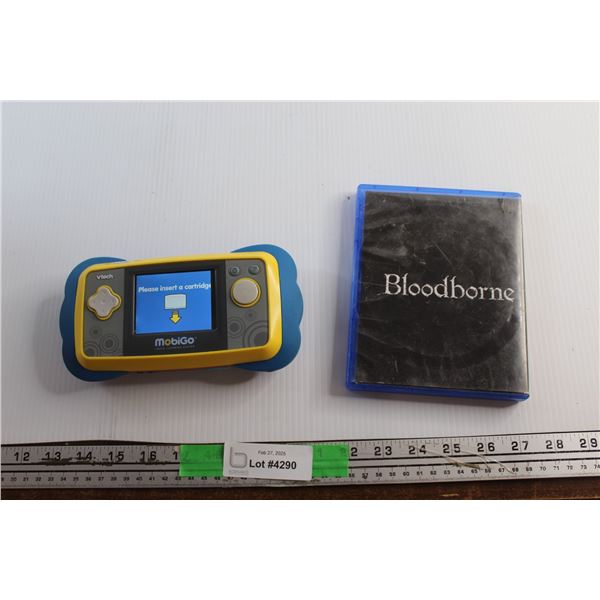 MobiGo Touch Learning System - Tested and Sony PlayStation 4 (PS4) Bloodborne Game