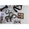 Image 4 : Make Up, Faux Eyelashes, Earrings, Bracelets, Dumbbell, Cotton Rounds and Misc