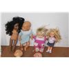 Image 2 : Kids' Dolls and Plastic Tote 21'' x 8'' x 16''