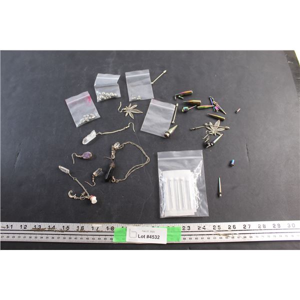 Earrings, Necklace and Piercing Supplies