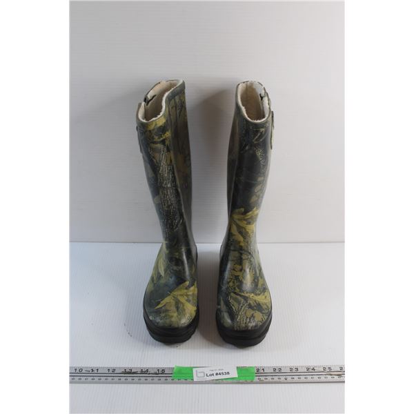 Winter Rubber Boots - Size 8