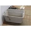 Image 7 : *Dimplex Heavy Duty Heater - As Is and Plastic Tote 30'' x 19'' x 15''