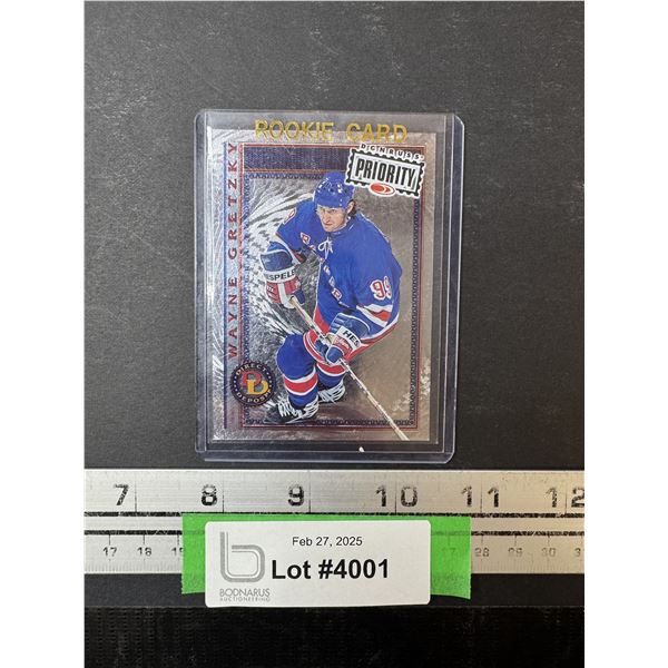 Wayne Gretzky Don Russ 1998 Hockey Trading Card
