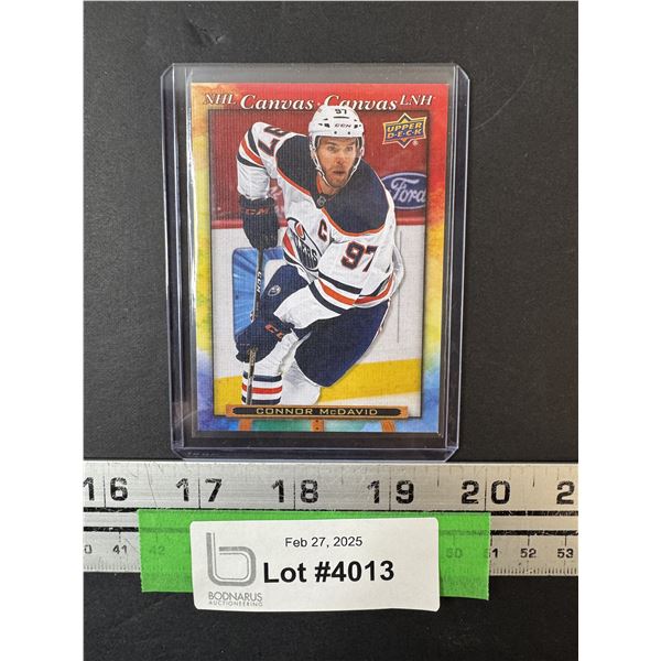 Connor McDavid Upper Deck Hockey Trading Card 2021-22