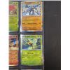 Image 4 : (9) Pokémon Holographic Trading Cards in Sleeve - Cannot Authenticate