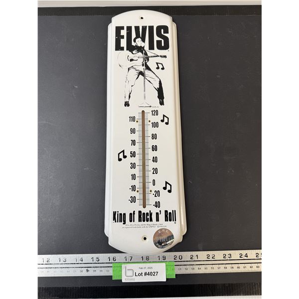 Elvis Temperature Gauge - 17" x 5" - As Is