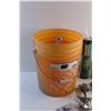 Image 7 : *Home Depot Bucket, Plastic Roof Cement, 4 Cycle Engine Oil, Acoustical Sealant, Cement Mixer, Spray