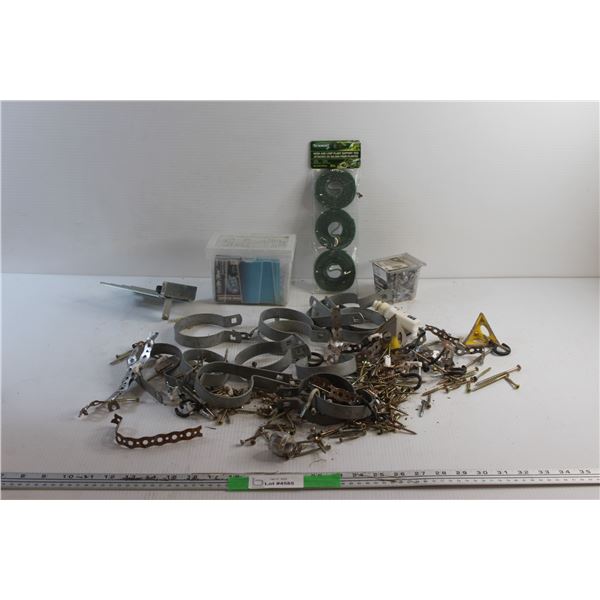 Plant Support Ties, Screws and Fence Clamps