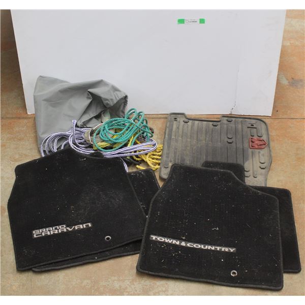 Lincoln and Dodge Car Mats and Nylon Ropes