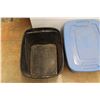 Image 4 : *(3) Plastic Tubs and (2) Lids 15'' x 23'' x 17''