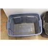 Image 5 : *(2) Plastic Tubs 25'' x 17'' x 16''