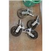Image 3 : *(4) 8'' Caster Wheels and Plastic Bucket - Cannot Be Shipped
