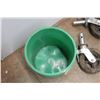 Image 6 : *(4) 8'' Caster Wheels and Plastic Bucket - Cannot Be Shipped