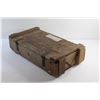 Image 5 : Wooden German Ammo Box 20 1/2'' x 5'' x 11''