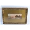 Image 2 : Framed Farm Art Painting 17'' x 13''