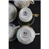 Image 11 : (5) Porcelain Tea Cup & Saucer Sets: Sutherland, Royal Vale
