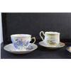 Image 2 : (5) Porcelain Tea Cup & Saucer Sets: Sutherland, Royal Vale