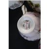 Image 11 : (5) Porcelain Tea Cup & Saucer Sets: Royal Vale & Royal Albert & Cololough, Queen Anne