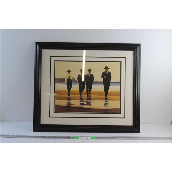 Framed The Billy Boys Art Print by Vettriano 25'' x 21''