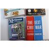 Image 3 : (4) Books - Keto Cookbook, The Next Civil War and Marijuana Grow Basics