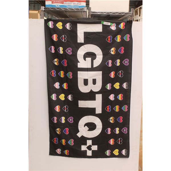 LGBTQ+ Flag 58'' x 35''