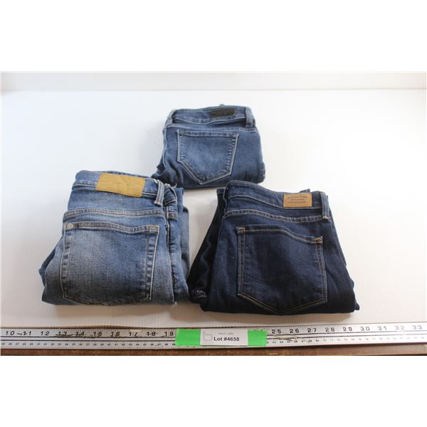 (3) Denim Jeans - Size 28
