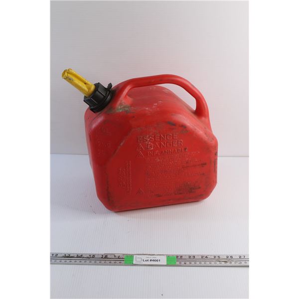 10L Plastic Jerry Can - CANNOT SHIP