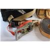 Image 8 : Tool Belt, Ratchet Tie Down, Towing Strap and Milk Crate
