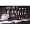 Image 1 : Cutlery Lot: (6) Butter Knives, (10) Dinner Forks, (11) Dessert Spoons