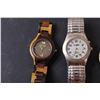 Image 2 : (4) Watches: Wood Watch, GloBlu, Quartz - As Is