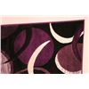 Image 4 : Purple Geometric Runner Carpet - 27" x 91"