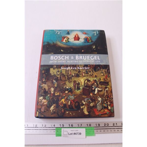 Bosch & Bruegel Painting Book by Joseph Leo Koerner - Hardcover Book