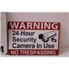 Image 2 : (2) Metal Signs: International Harvester & Security - 8" x 12"