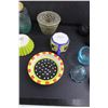 Image 3 : Assorted Glass & Ceramics (Cups, Mini-Casserole, Candle Holders, Table Decor)