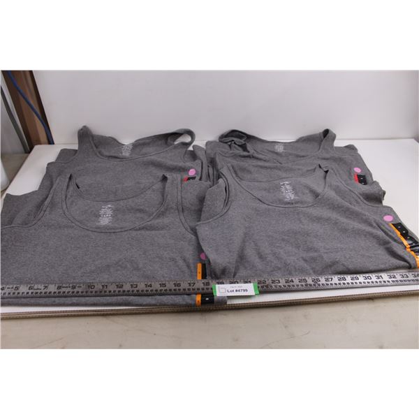 (4) George Athletic Tops - 1XL & 2XL Sizes - All Appear Unused