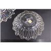 Image 3 : (3) Vintage Sunflower Glass Platters - Largest 11" Dia