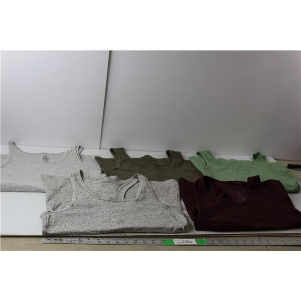 (5) Tank Tops- George, Athletic Works, My Stylem Misc. L