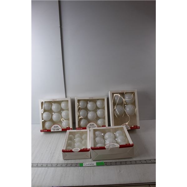 (5) Boxes of Ashland Christmas Tree Bulbs- As Is