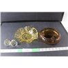 Image 1 : (2) Glass Door Handles, (2) Glass Serving Bowls