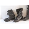 Image 4 : (2) Pairs of Faux Leather High Ladies Boots - Size 8B