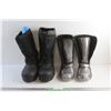 Image 1 : Workload Thinsulate Steel Toe Boots - Size 8M - Some Damage and Boot Liners
