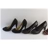 Image 4 : (3) Pairs of Ladies Heels Closed & Open Toe Shoes - Size 8 1/2