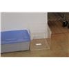 Image 3 : (3) Plastic Containers with Lids and Ballot Box