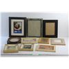Image 1 : (6) Photo Frames - Size from 5 1/2'' x 3 1/2'' to 8'' x 10'', (2) Framed French Renaissance Art Prin
