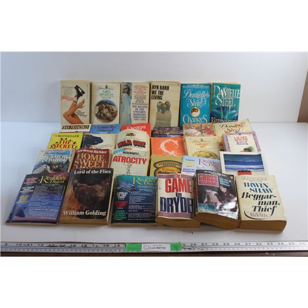 (20+) Books - Danielle Steel, Auschwitz and Reader's Digest
