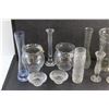 Image 2 : Glass Flower Vases and Candle Holders